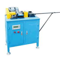 Automatic skinning machine for electric heating element special equipment
